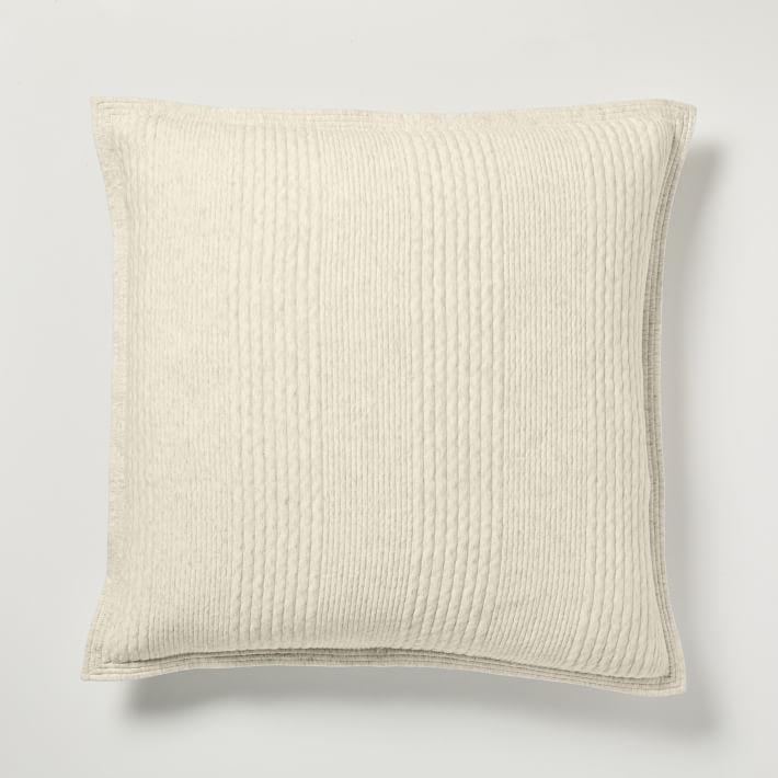 Cotton Cloud Jersey Sham (Set of 2)
