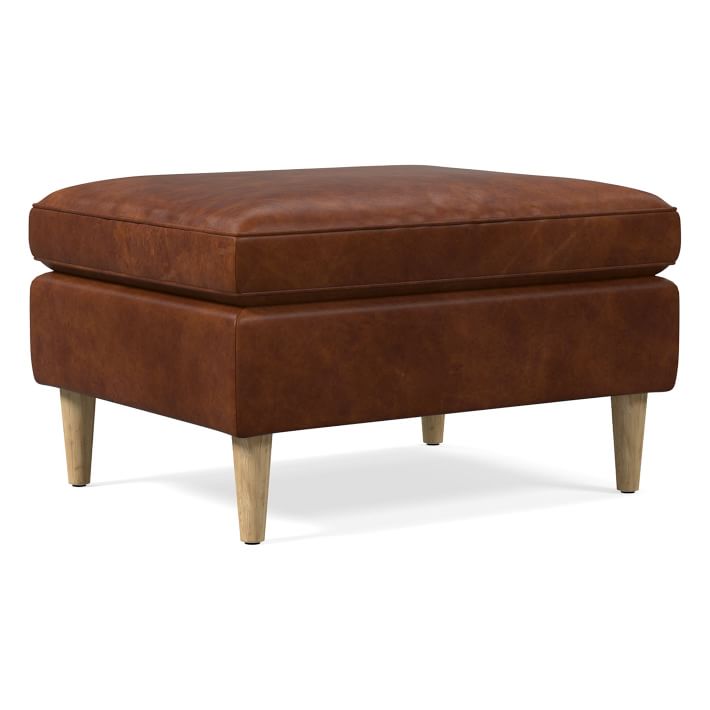 Hamilton leather deals ottoman