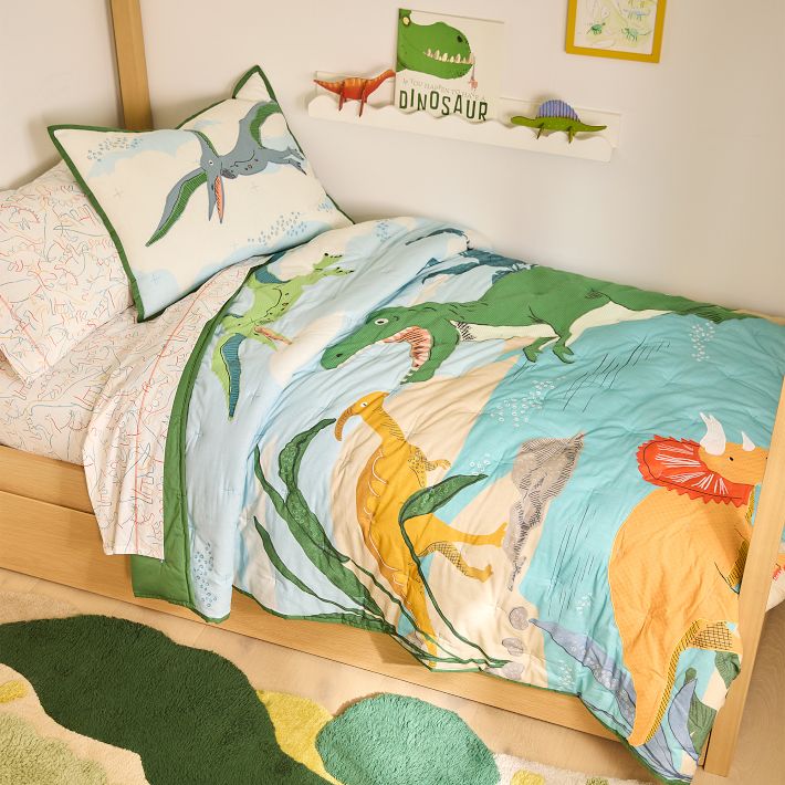 National Geographic Dinosaur Sheet Set | West Elm