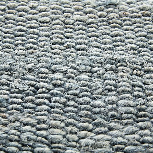 Sun Faded Jute Rug Icy Teal West Elm