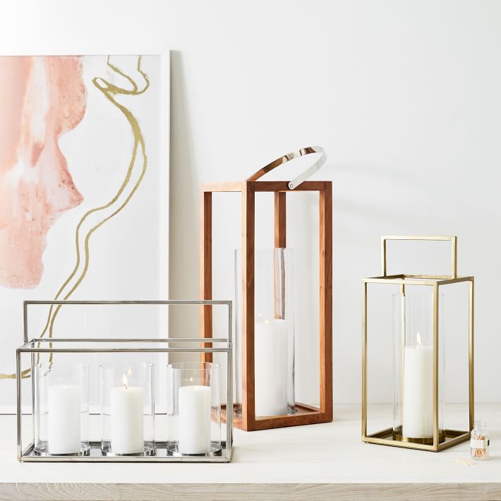Framed Centerpiece Lanterns West Elm