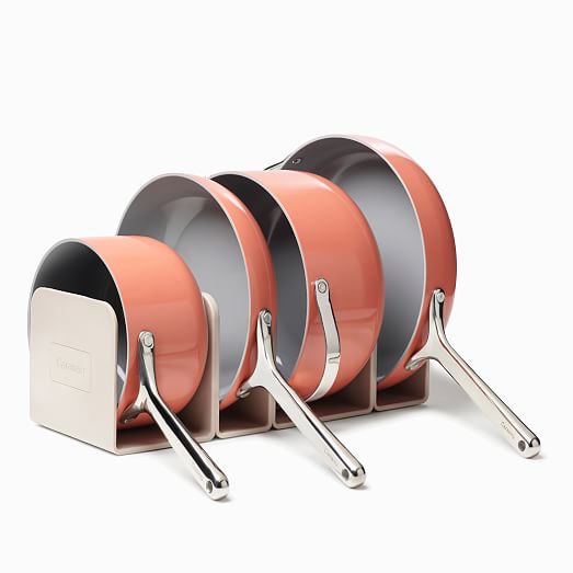 Caraway Ceramic Nonstick 9Piece Cookware & Storage Set Perracotta