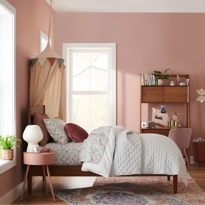 MidCentury Kids Bed West Elm