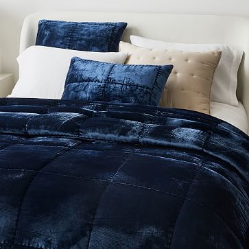 Lush Velvet Comforter & Shams | West Elm