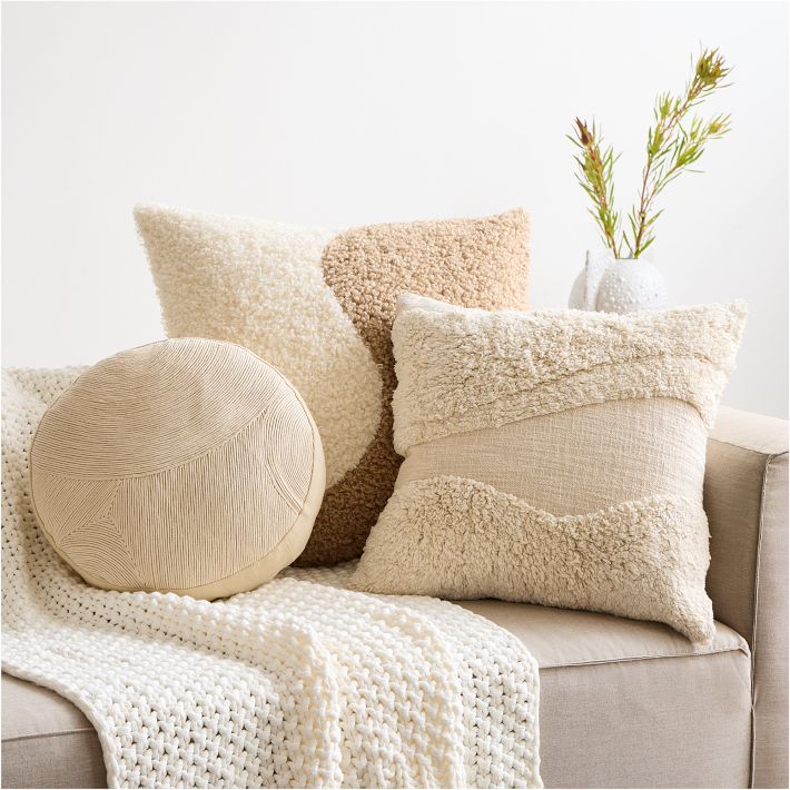 Chunky Cotton Knit Throw West Elm