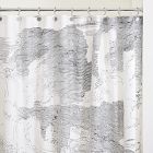 Etched Cloud Shower Curtain