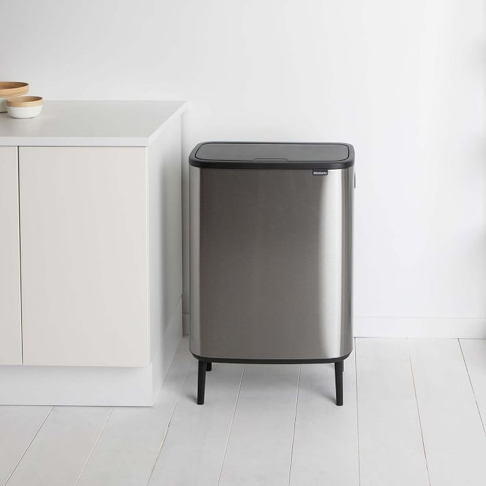 Brabantia Bo Touch Trash Can (16 Gallon) West Elm