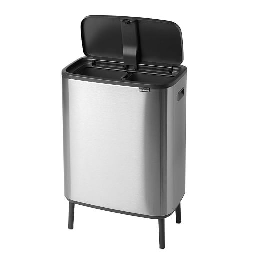 Brabantia Bo Touch Trash Can (Dual 8 Gallon) West Elm