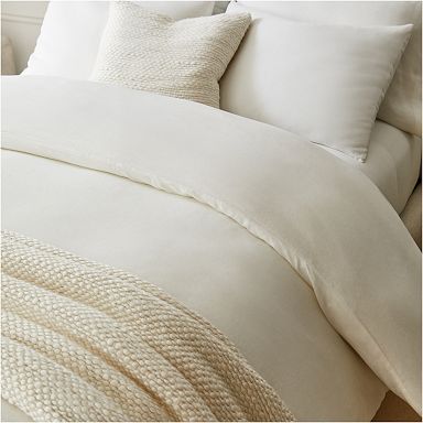 European Flax Linen Classic Stripe Sheet Set & Pillowcases