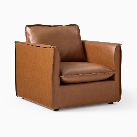 Whitman Vegan Leather Chair West Elm