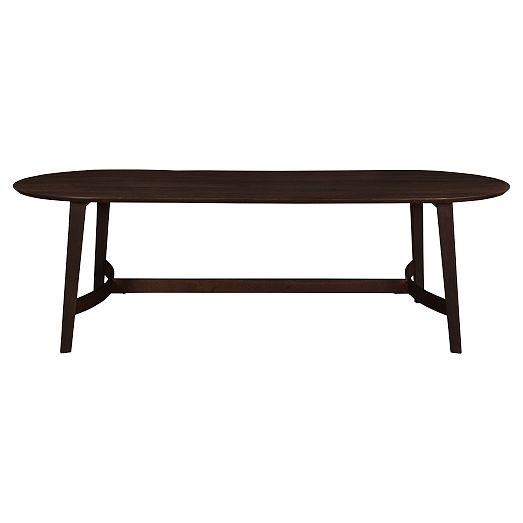 Solid Oak Oval Dining Table | West Elm