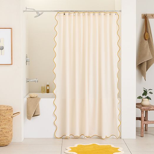 Ripple Shower Curtain | West Elm