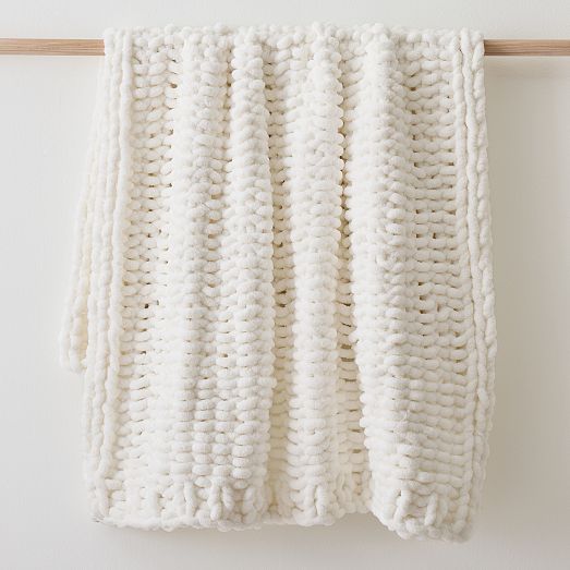 Mega Chenille Throw | West Elm