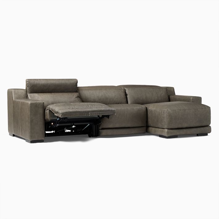 Dalton 3 Piece Chaise Sectional, Sofa With Chaise