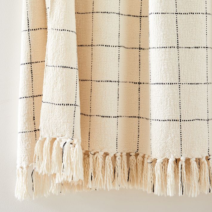 Williams Sonoma Windowpane Plaid Flour Sack Towel