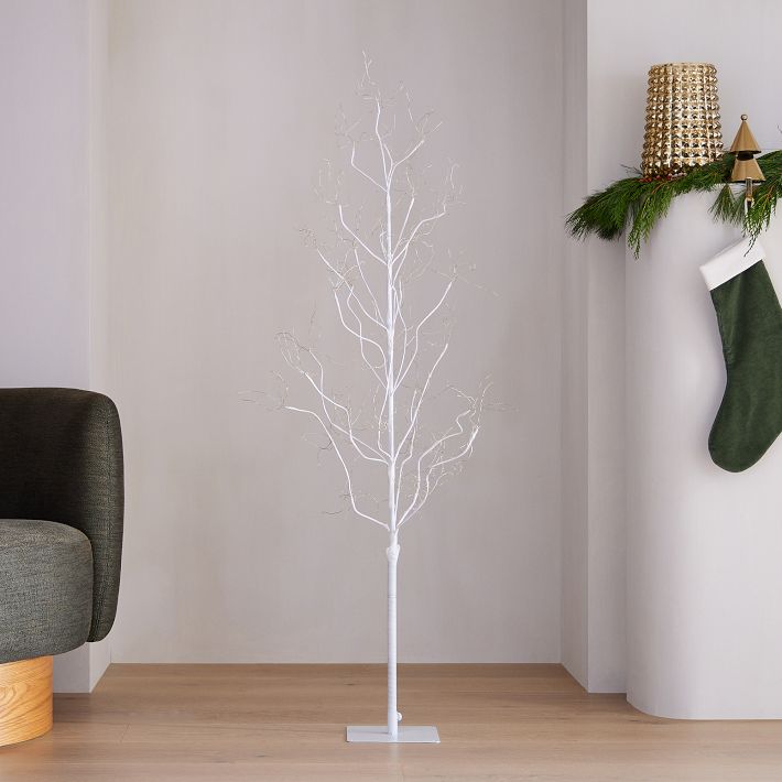 LightUp White Christmas Tree West Elm