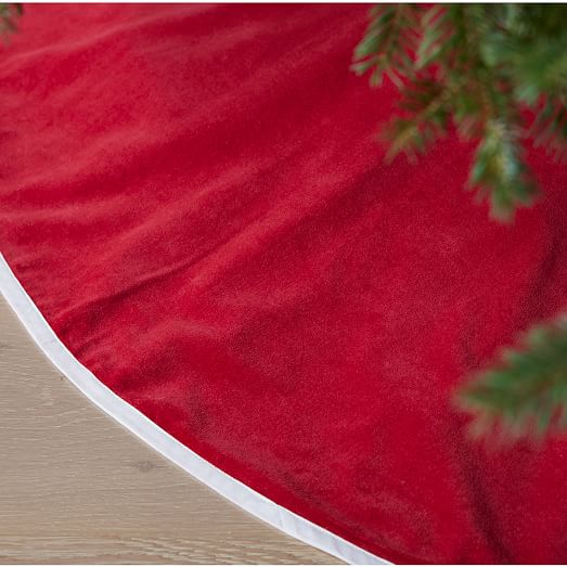 Velvet Tree Skirts West Elm