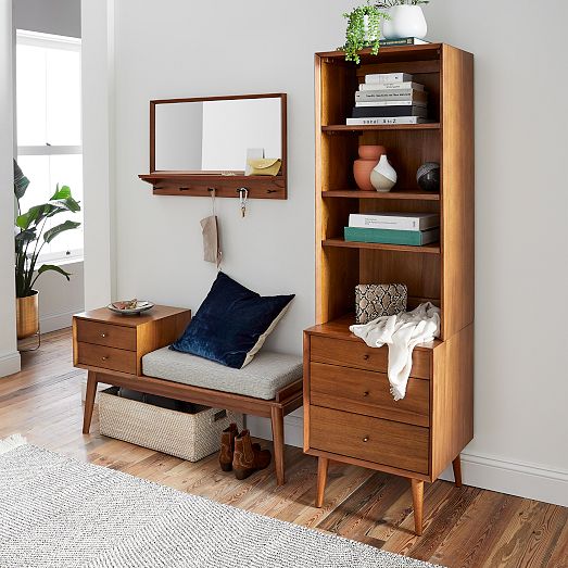 MidCentury Bookcases Acorn West Elm