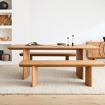 Lodge Legs Dining Table (84