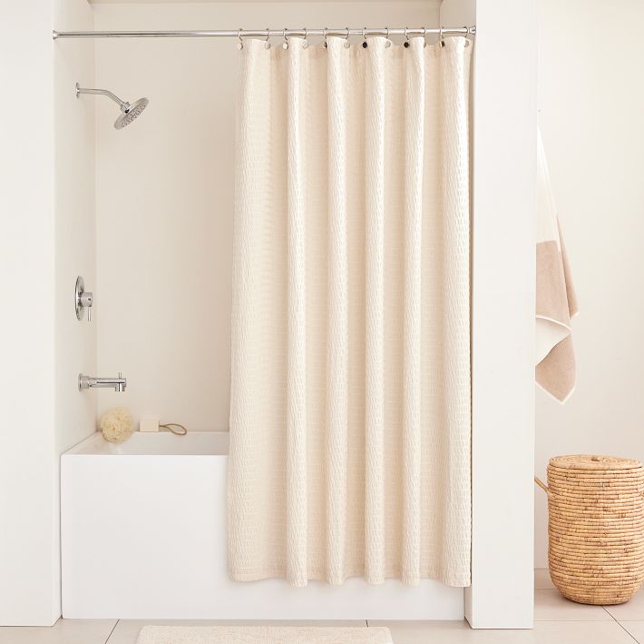 Mara Hoffman Textured Shower Curtain West Elm
