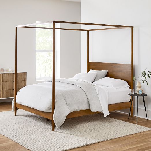 Canopy bed deals clearance