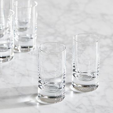 IMPULSE! Parisian 4 - Piece 14oz. Glass Drinking Glass Glassware