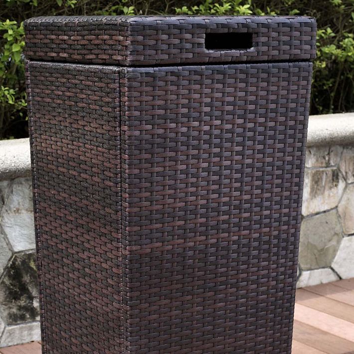 Palm Harbor Outdoor Wicker Storage Collection