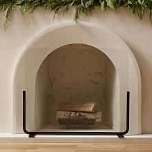 Willow Fireplace Log Holder | West Elm