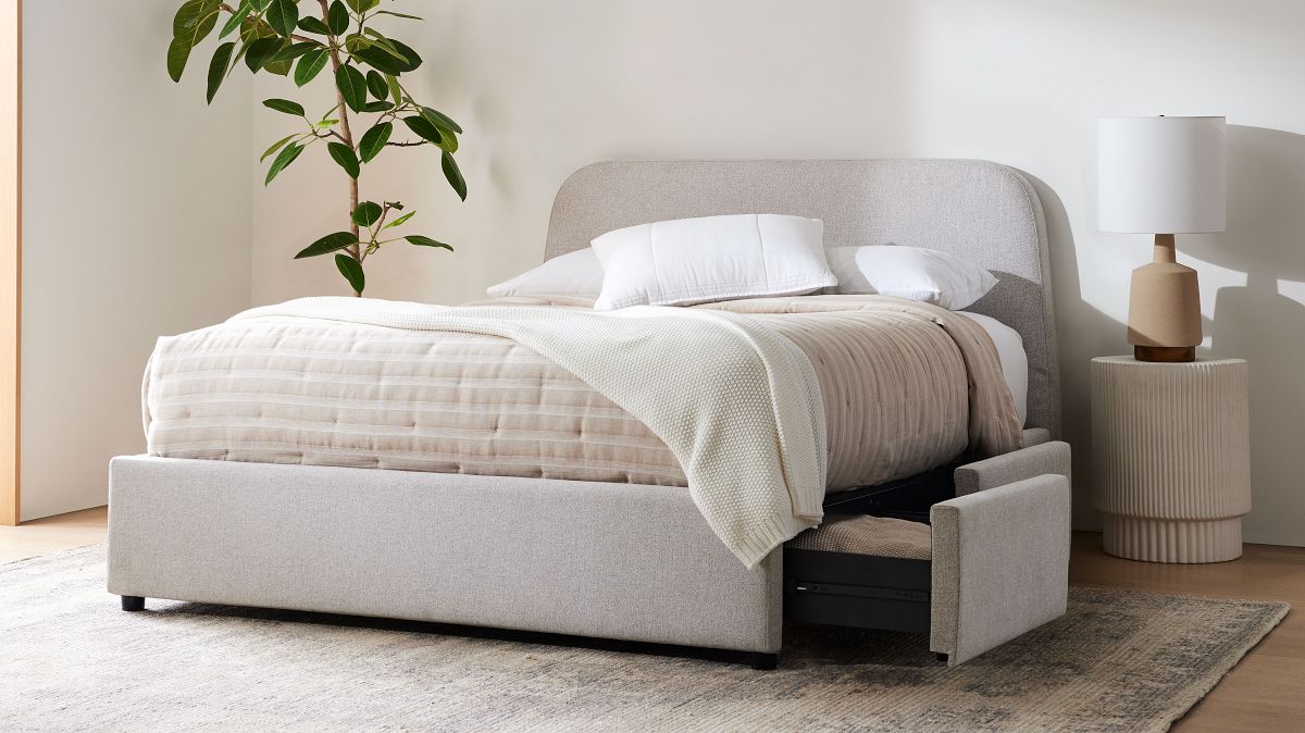 West Elm Storage Bed
