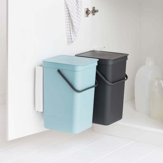 Accessories: Garbage can set (3 small, 1 large) - The Village Toy