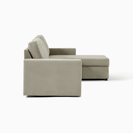 London Sleeper Sectional Sofa With Chaise West Elm