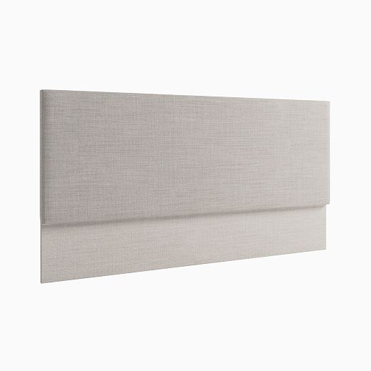Simple Upholstered Wall Mounted Headboard | West Elm