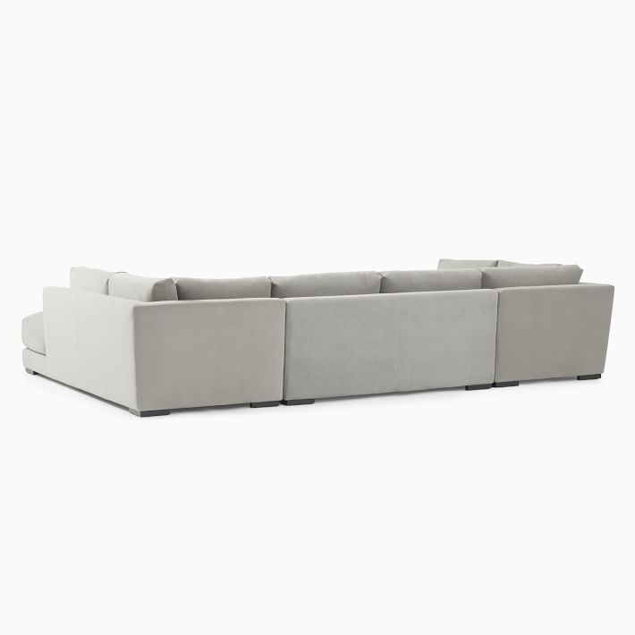 Dalton 3 Piece Chaise Sectional, Sofa With Chaise