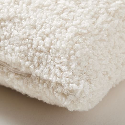 Cozy Faux Shearling Pillow Cover | West Elm