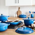 Le Creuset Blue Marseille Silicone Grip Set - Maria Pia Casa