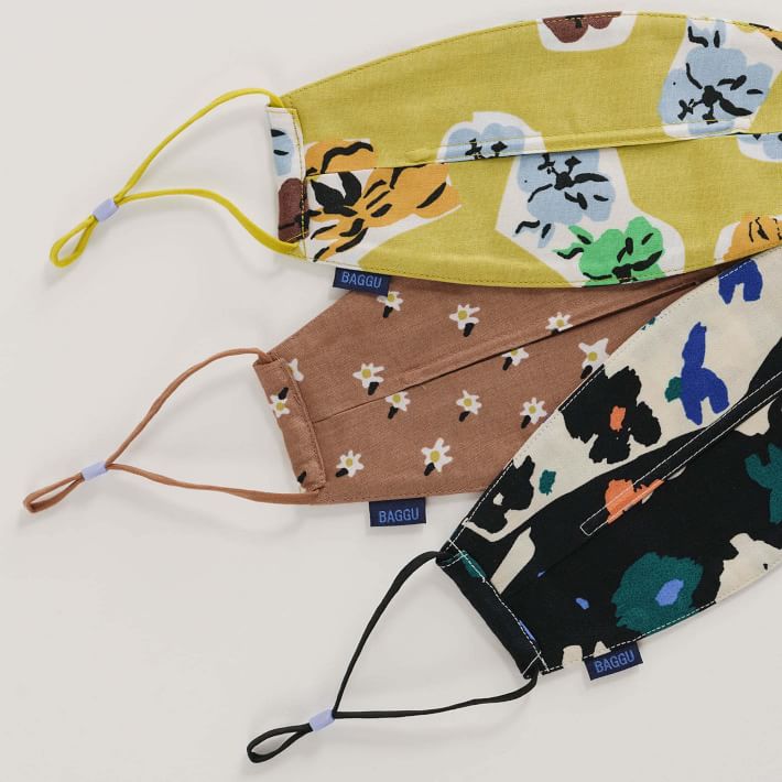 BAGGU Face Masks (Set of 3) West Elm