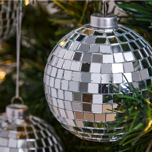 Disco Ball Ornaments (Set of 3) West Elm