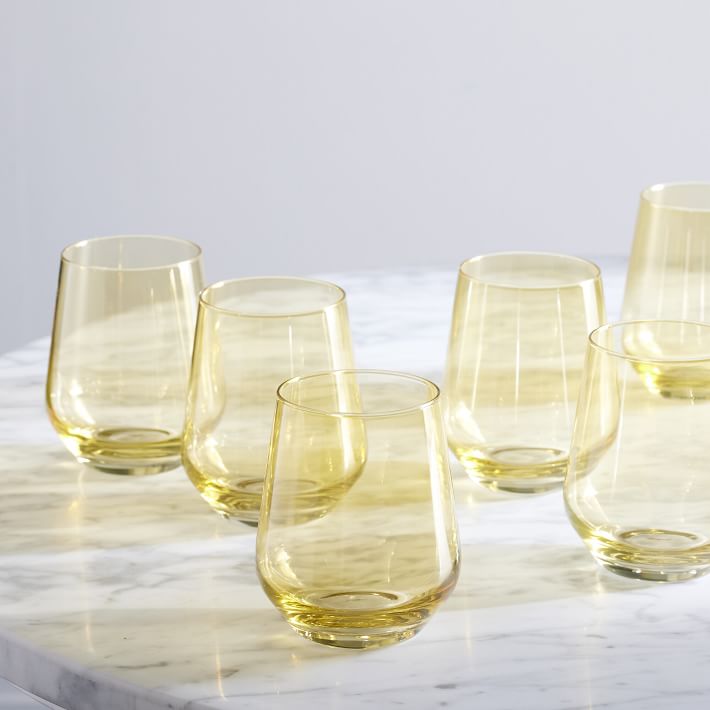 Evergreen Crystal Stemless Wine Glasses – Sparkles