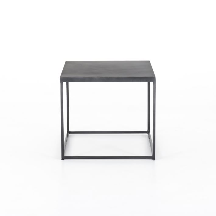 Iron & Glass Nesting Coffee Table West Elm