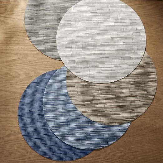 Chilewich Round Bamboo Placemat West Elm