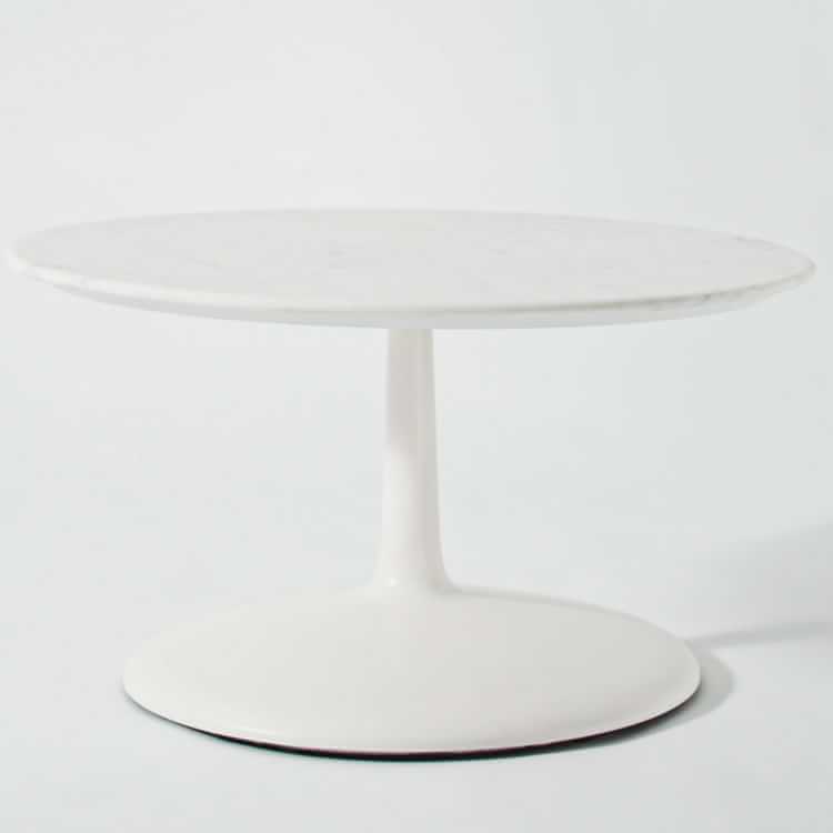 Liv Coffee Table - White Marble | Modern Living Room Furniture | West Elm
