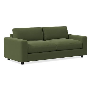 West elm green deals sofa