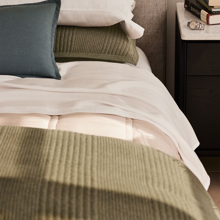 Cotton Cloud Jersey Duvet Cover & Shams West Elm