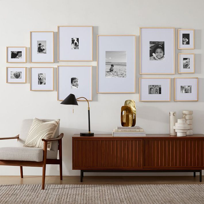 The Long Hallway Classic Gallery Frames Set (Set of 8)