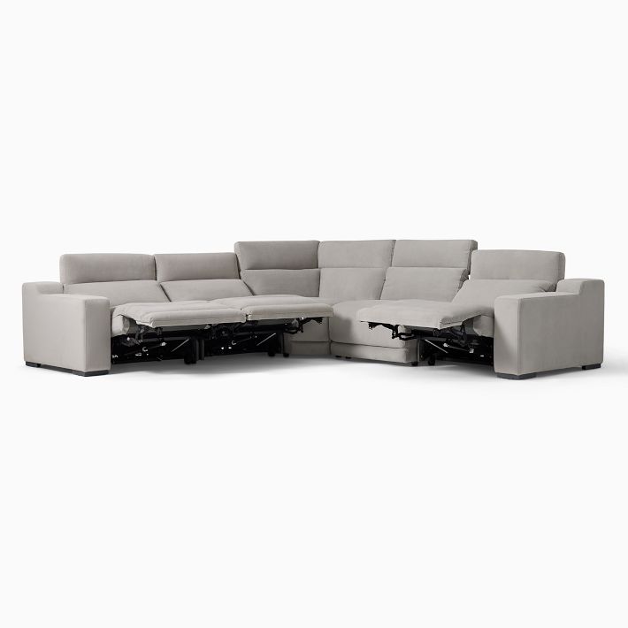 Build Your Own Dalton Motion Reclining Sectional West Elm