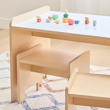 Kids Art Table With Storage