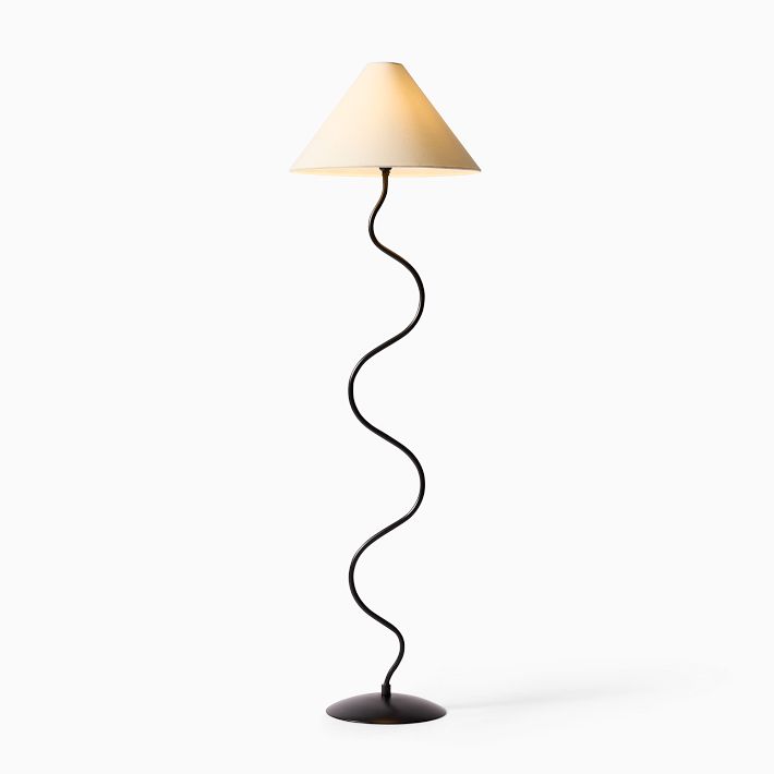 Zigzag Floor Lamp (64") | West Elm
