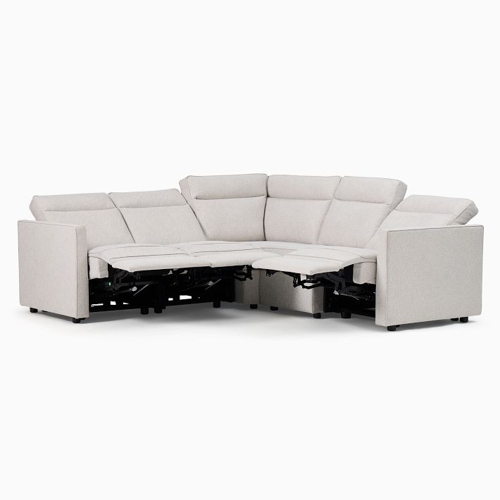 Build Your Own Harris Motion Reclining Sectional West Elm