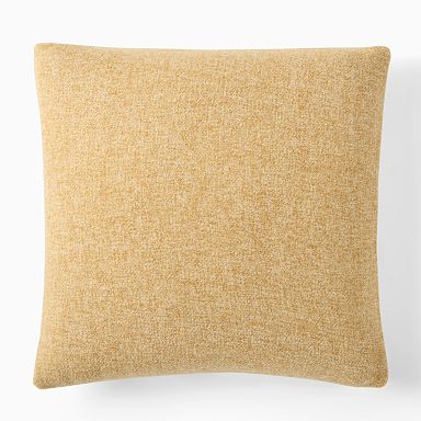 West elm yellow discount pillow