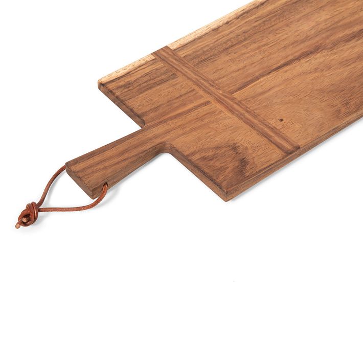 Natural Olive Wood Paddle Cutting Board, The Hour Shop Barware